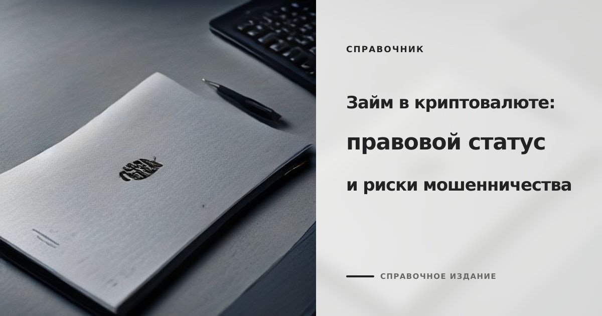 Иллюстрация к статье «Займ в криптовалюте: правовой статус цифровых активов в России и риски»